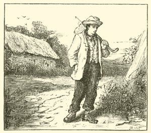 Hans Christian Andersen, en camino a Copenhague de English School